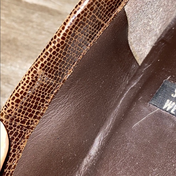 Stuart Weitzman Snakeprint Leather Loafers - Picture 10 of 15